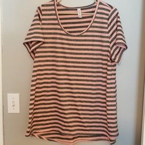 LLR stripe classic tee